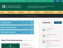 Tablet Screenshot of dccs.org